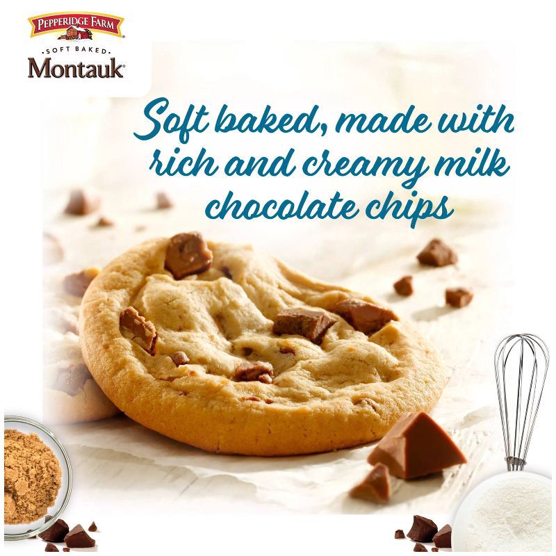 slide 3 of 8, Pepperidge Farm Montauk Soft Baked Milk Chocolate Cookies - 8.6oz, 8.6 oz