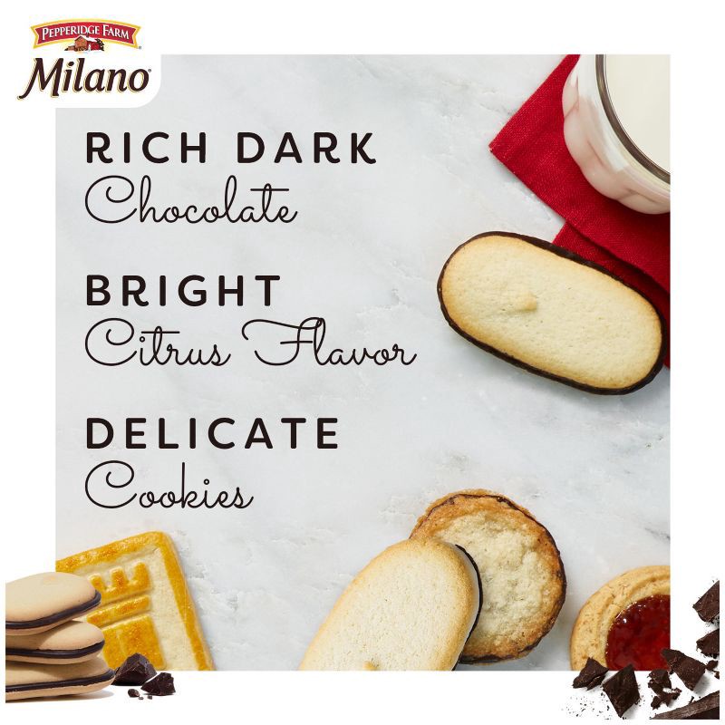 slide 2 of 9, Pepperidge Farm Milano Cookies Chocolate Orange - 7oz, 7 oz