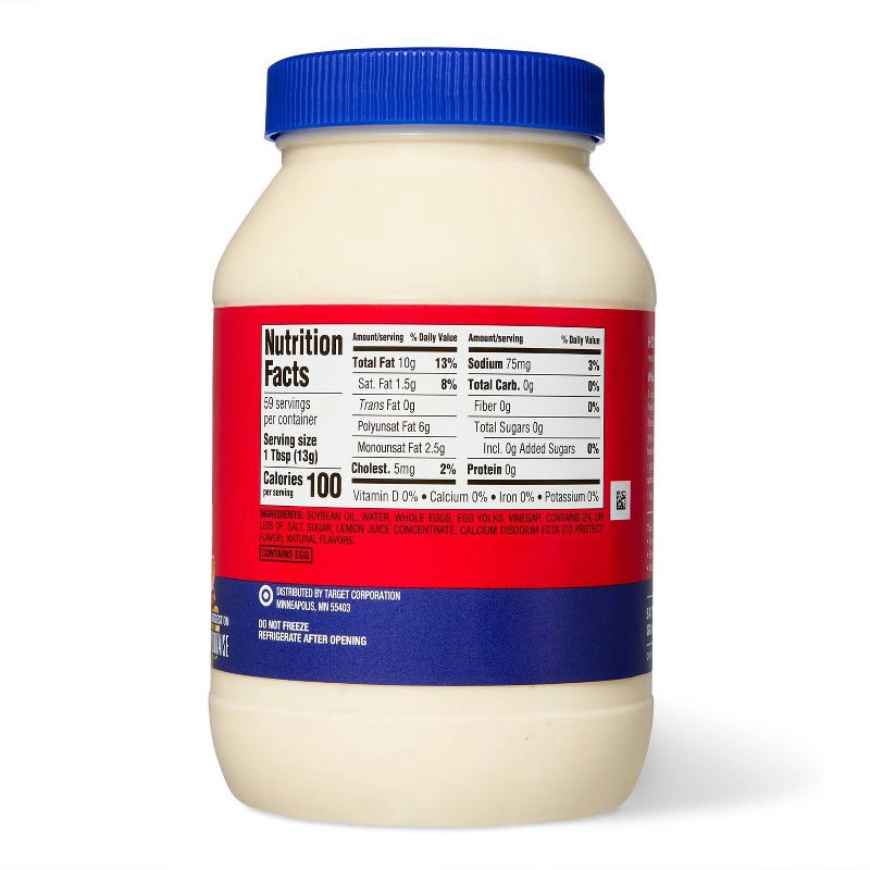 slide 2 of 4, Mayonnaise - 30oz - Market Pantry™, 30 oz