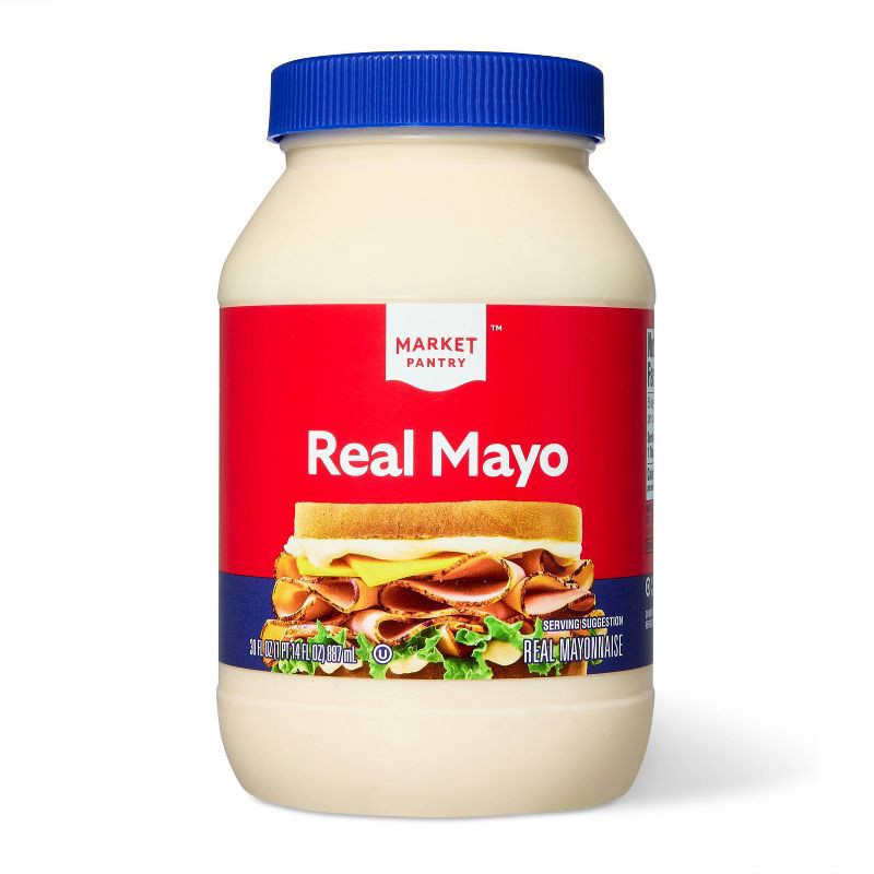 slide 1 of 4, Mayonnaise - 30oz - Market Pantry™, 30 oz