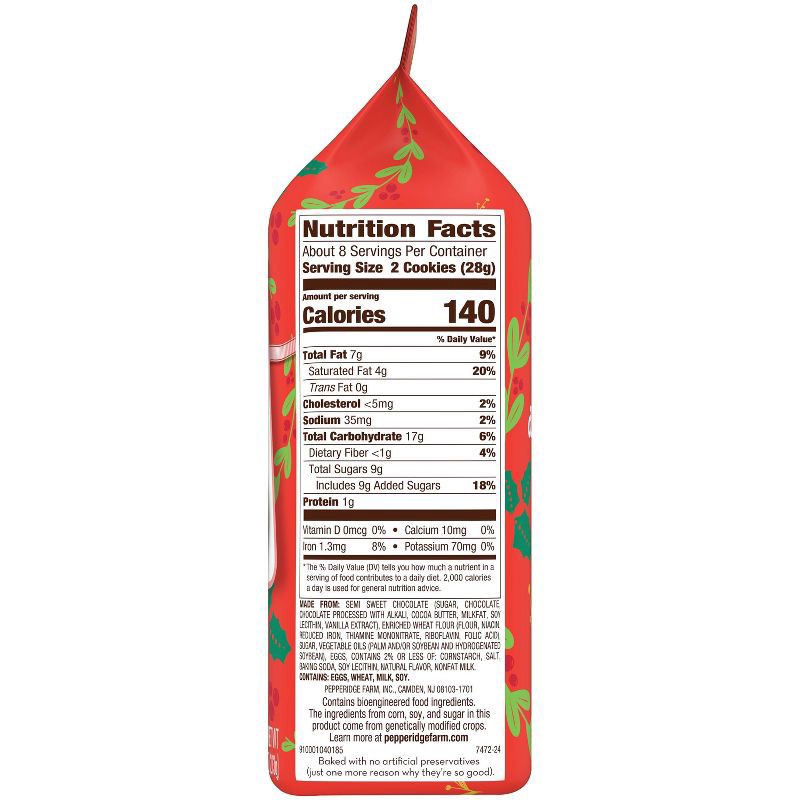 slide 3 of 8, Pepperidge Farm Milano Double Dark Chocolate Cookies - 7.5oz/15ct, 15 ct; 7.5 oz