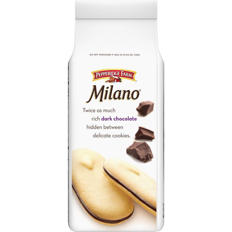 slide 5 of 8, Pepperidge Farm Milano Double Dark Chocolate Cookies - 7.5oz/15ct, 15 ct; 7.5 oz