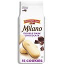 Pepperidge Farm Milano Double Dark Chocolate Cookies - 7.5oz/15ct: No Artificial Preservatives, No Artificial Colors, No High Fructose Corn Syrup