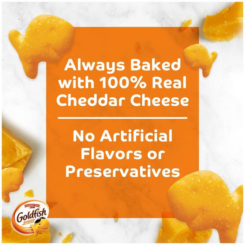 slide 2 of 7, Pepperidge Farm Goldfish Baby Cheddar Crackers - 7.2oz Bag, 7.2 oz