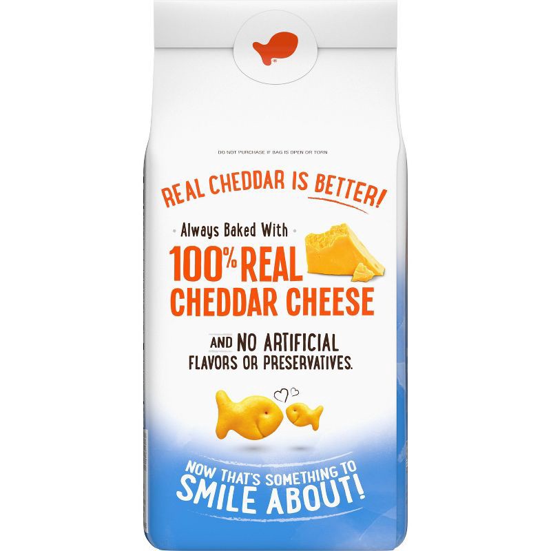 slide 6 of 9, Goldfish Baby Cheddar Crackers Snack Crackers Bag - 7.2oz, 7.2 oz