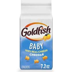Goldfish Baby Cheddar Crackers Snack Crackers Bag - 7.2oz