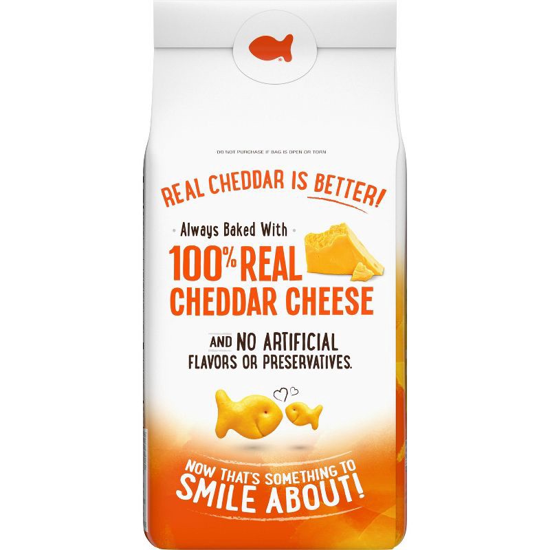 slide 4 of 5, Pepperidge Farm Goldfish Cheddar Crackers Baked with Whole Grain- 6.6oz, 6.6 oz