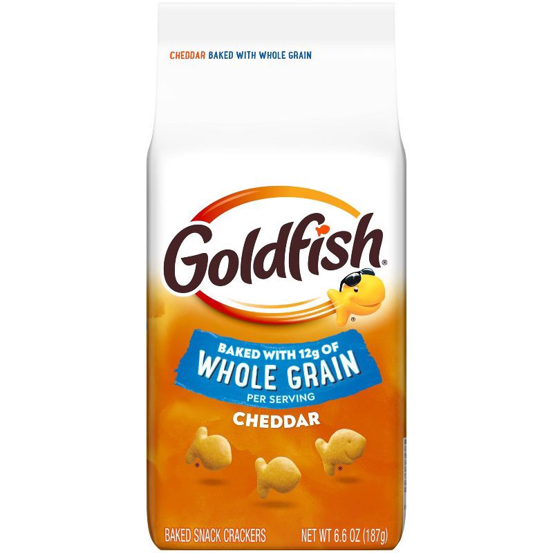 slide 1 of 7, Pepperidge Farm Goldfish Cheddar Crackers Baked with Whole Grain- 6.6oz, 6.6 oz