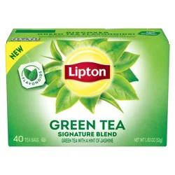 Lipton Green Natural Tea Bags - 40ct