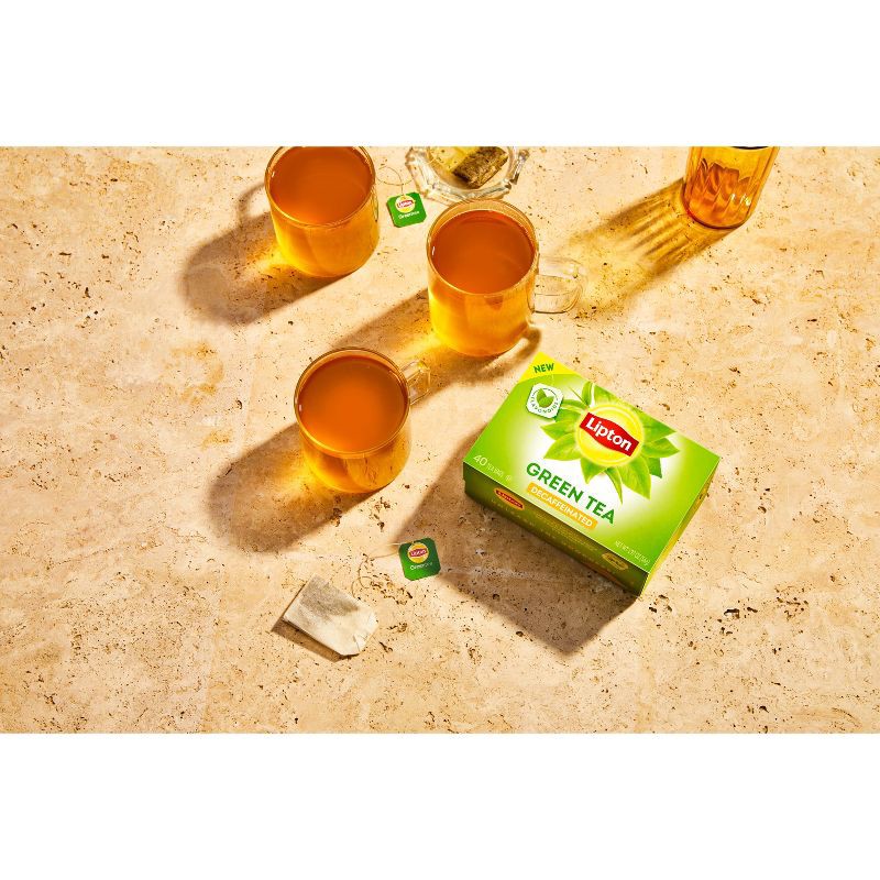 slide 6 of 7, Lipton Decaffeinated Green Tea - 40ct, 40 ct