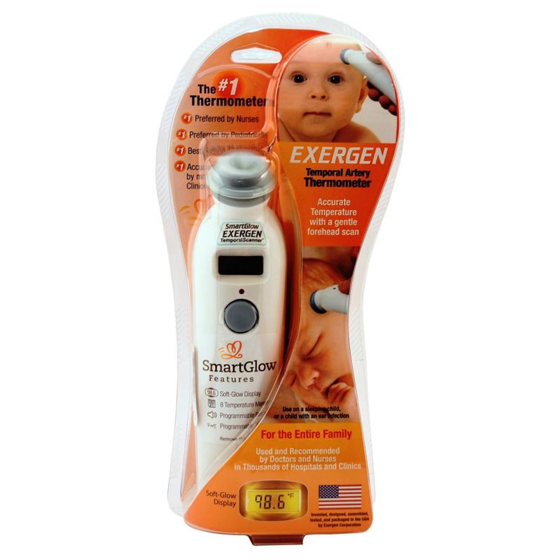 slide 1 of 1, Exergen Temporal Artery Thermometer, 1 ct