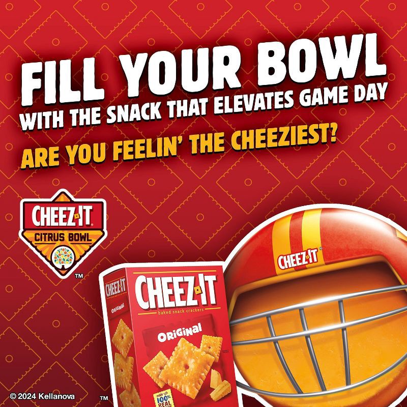 slide 3 of 9, Cheez-It White Cheddar Baked Snack Crackers - 12.4oz, 12.4 oz