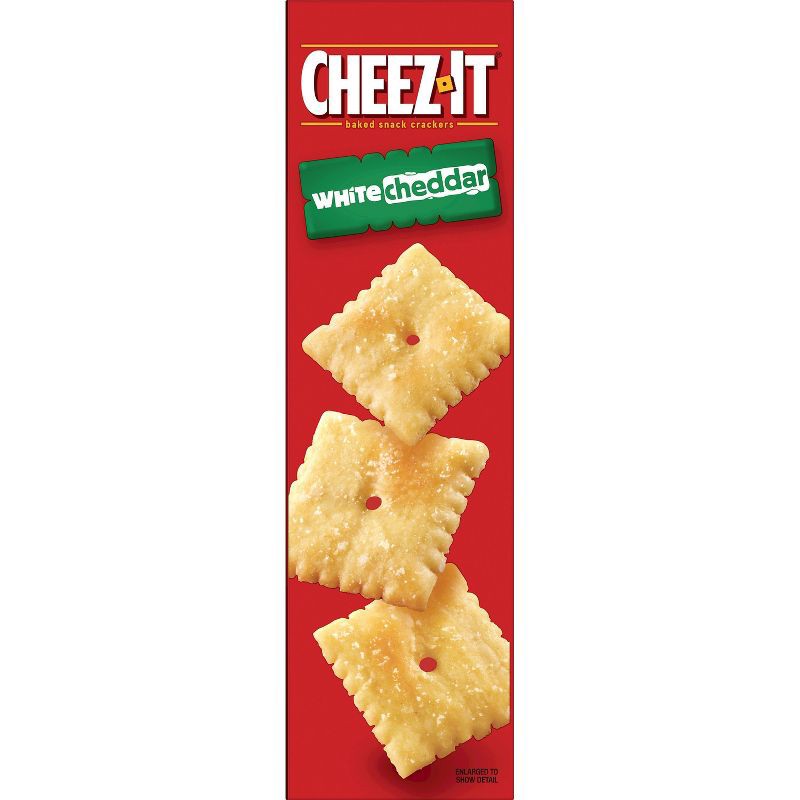 slide 9 of 9, Cheez-It White Cheddar Baked Snack Crackers - 12.4oz, 12.4 oz