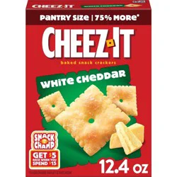 Cheez-It White Cheddar Baked Snack Crackers - 12.4oz