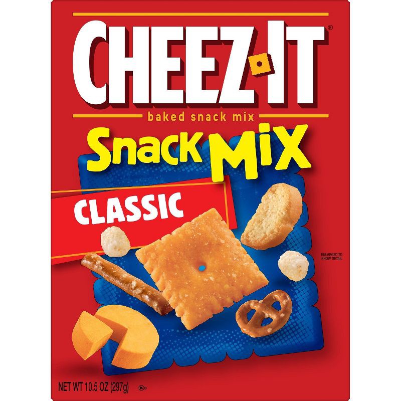 slide 2 of 9, Cheez-It Baked Classic Snack Mix - 10.5oz, 10.5 oz