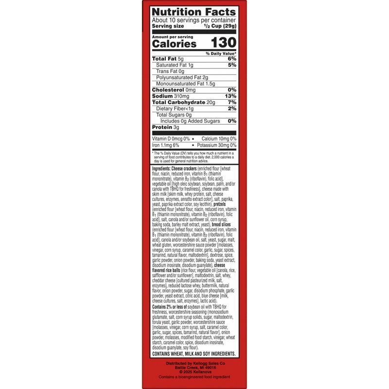 slide 2 of 11, Cheez-It Baked Classic Snack Mix - 10.5oz, 10.5 oz