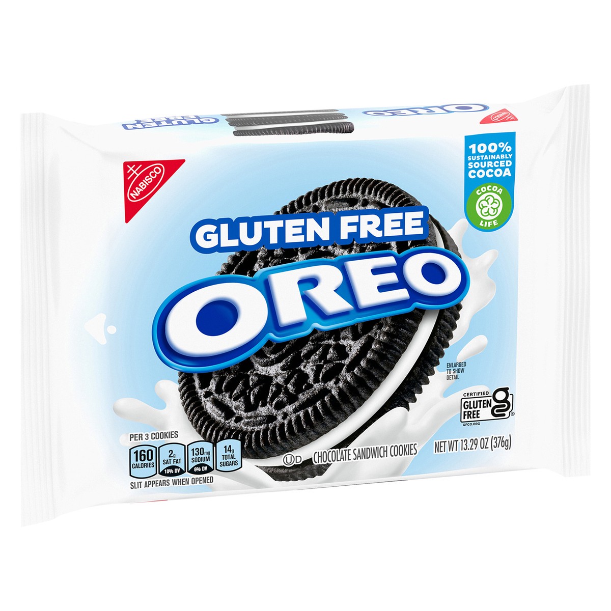 slide 5 of 9, OREO Original Gluten Free Cookies Family Size - 13.29oz, 13.29 oz