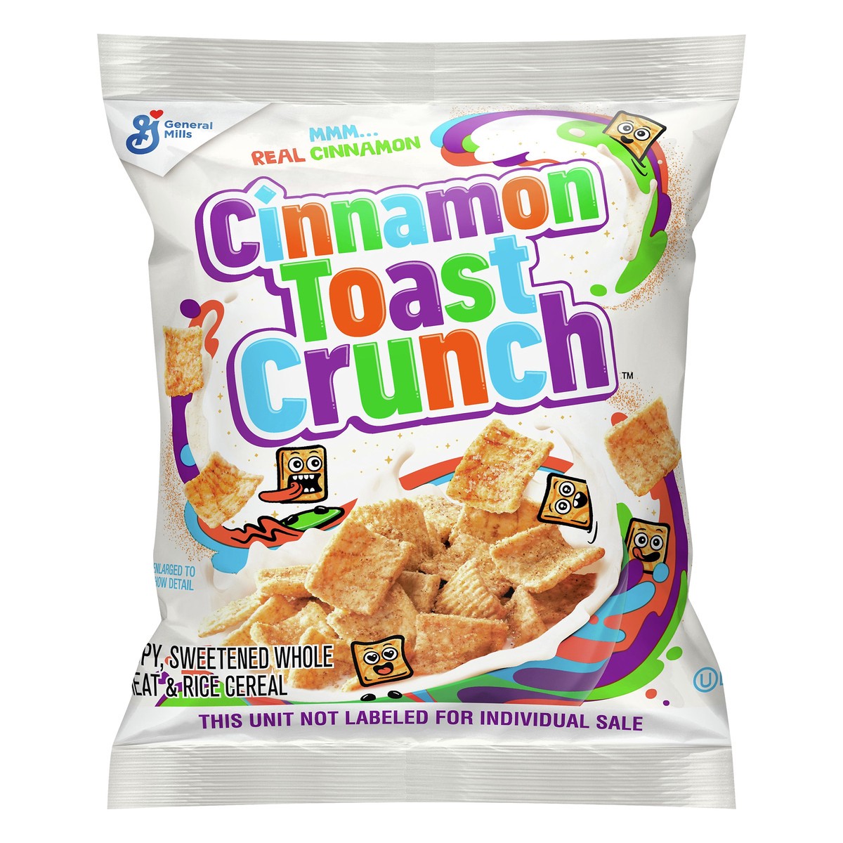 slide 3 of 12, Cinnamon Toast Crunch Rice Cereal 1 ea, 1 ct