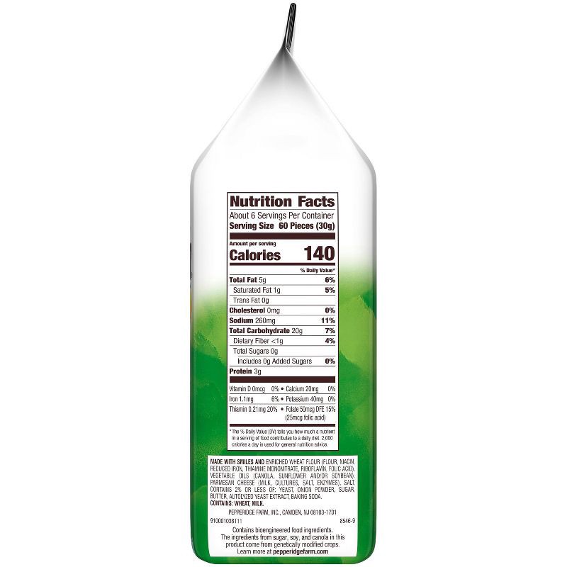 slide 3 of 5, Goldfish Parmesan Crackers Snack Crackers Bag - 6.6oz, 6.6 oz