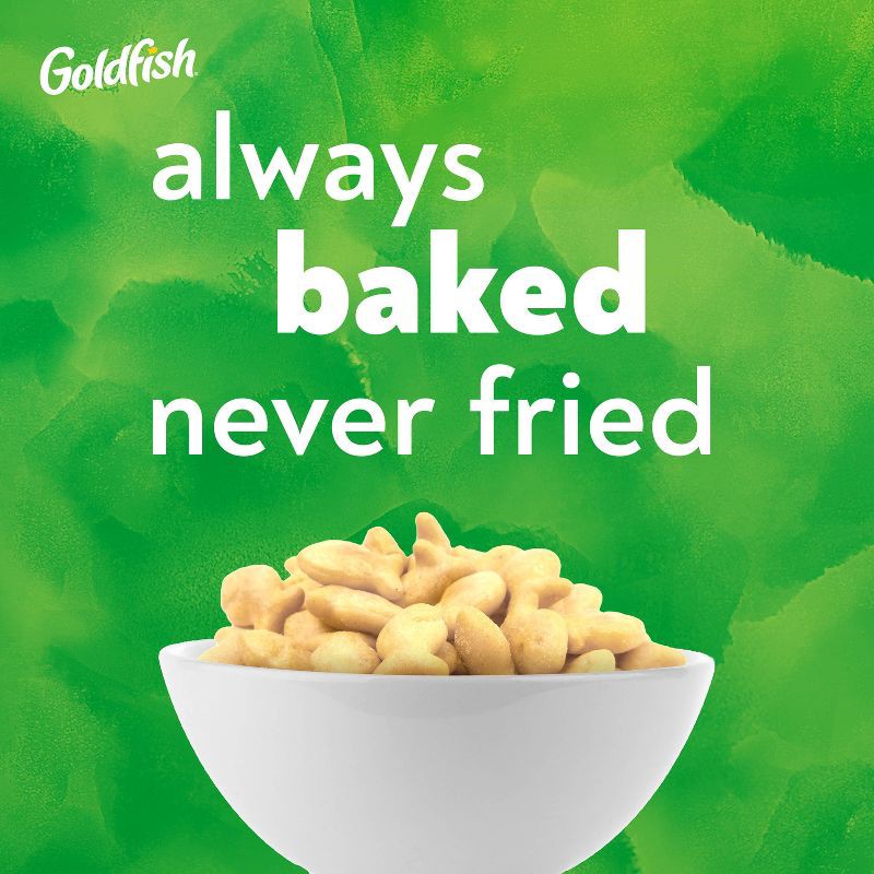 slide 4 of 6, Goldfish Parmesan Crackers Snack Crackers Bag - 6.6oz, 6.6 oz