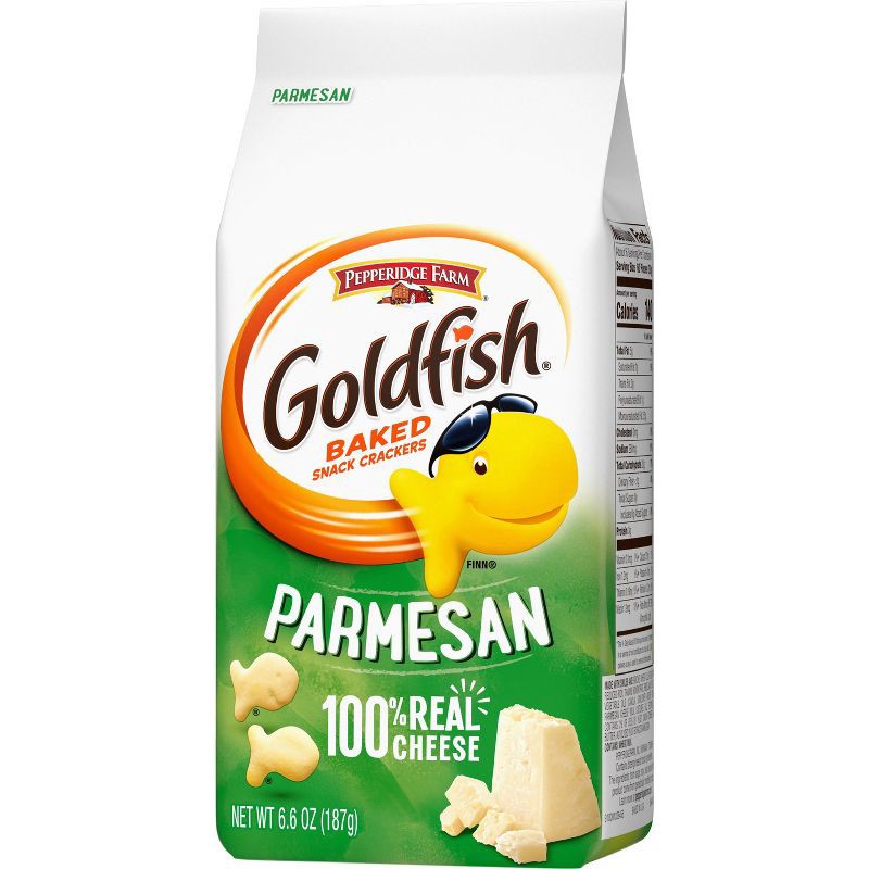 slide 8 of 8, Pepperidge Farm Goldfish Parmesan Crackers - 6.6oz Bag, 6.6 oz