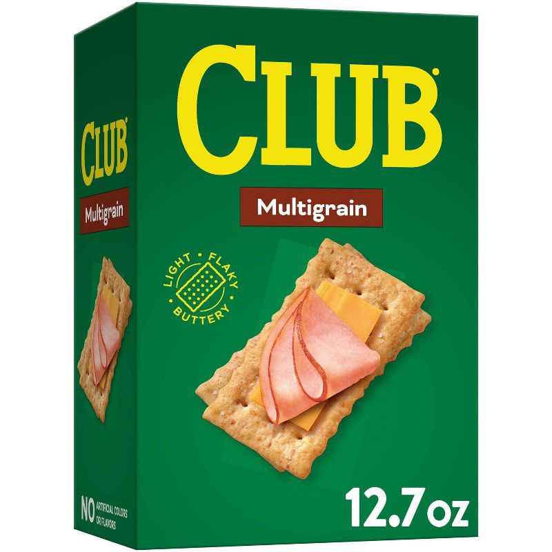 slide 1 of 10, Kellogg's Club Multi-Grain Crackers 12.7oz, 12.7 oz