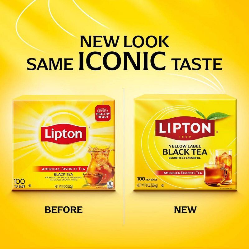 slide 2 of 8, Lipton Black Tea Bags - 100ct, 100 ct