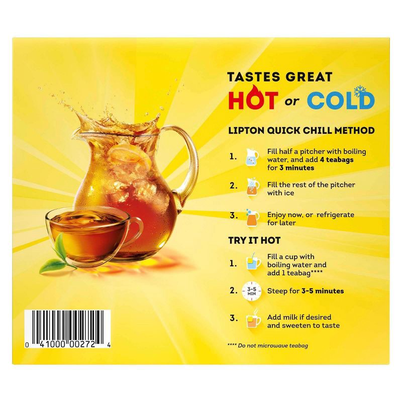 slide 2 of 7, Lipton Decaffeinated Black Tea Bags - 75ct, 75 ct