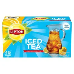 Lipton Family Size Iced Tea Bags - 48ct