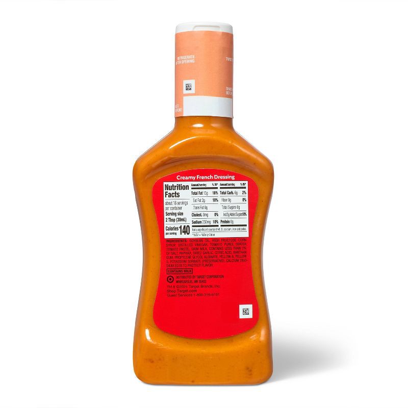 slide 2 of 3, French Style Dressing 16fl oz - Market Pantry™, 16 fl oz