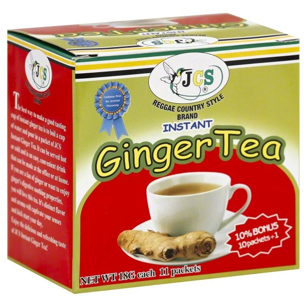slide 1 of 1, Jamaican Country Style Instant Ginger Tea 11 Pack, 11 ct