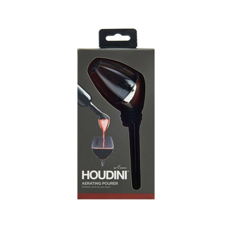 slide 4 of 4, Houdini Wine Aerator Red, 1 ct
