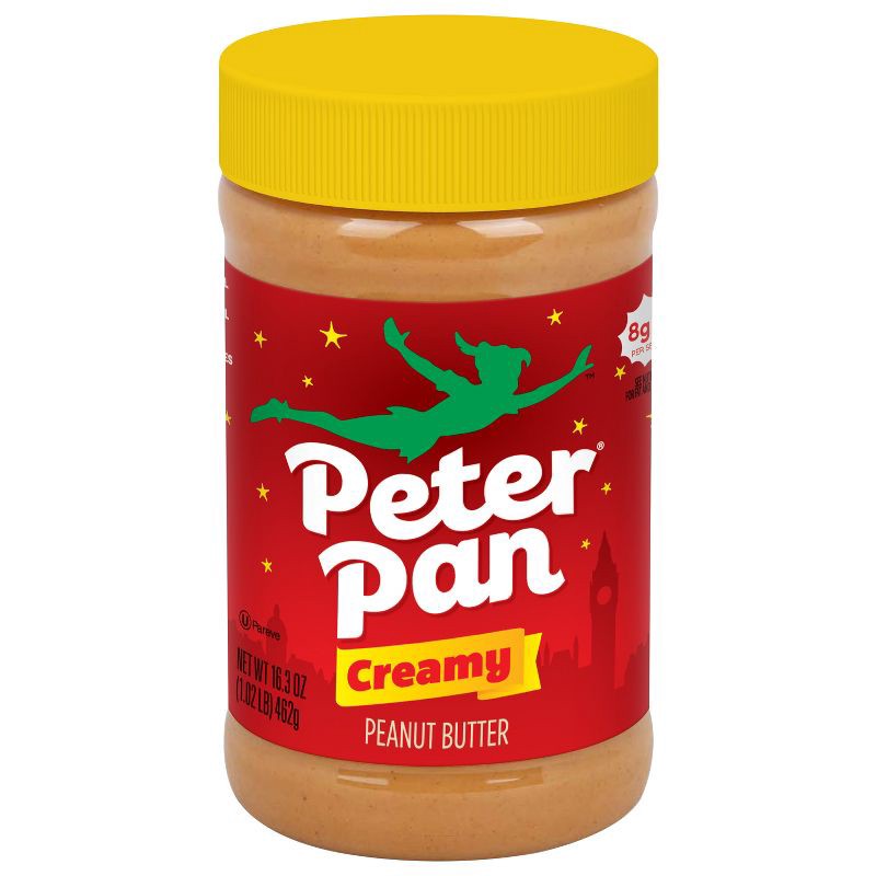 slide 1 of 7, Peter Pan Peanut Butter Peter Pan Creamy Peanut Butter - 16.3oz, 16.3 oz