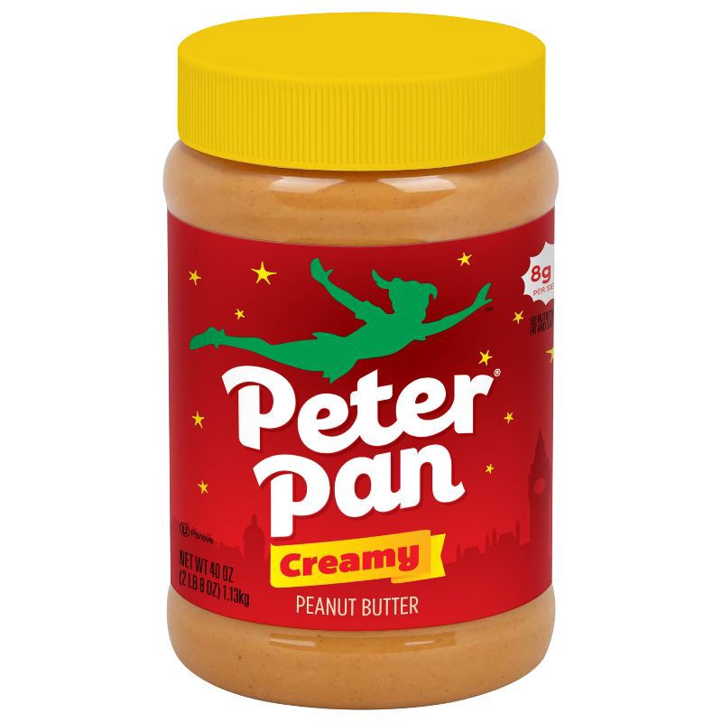 slide 1 of 8, Peter Pan Peanut Butter Peter Pan Creamy Peanut Butter - 40oz, 40 oz