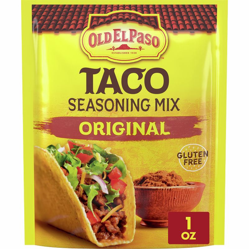 slide 1 of 7, Old El Paso Gluten Free Taco Seasoning Mix Original 1oz, 1 oz