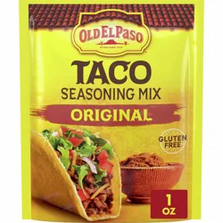 Old El Paso Gluten Free Taco Seasoning Mix Original 1oz