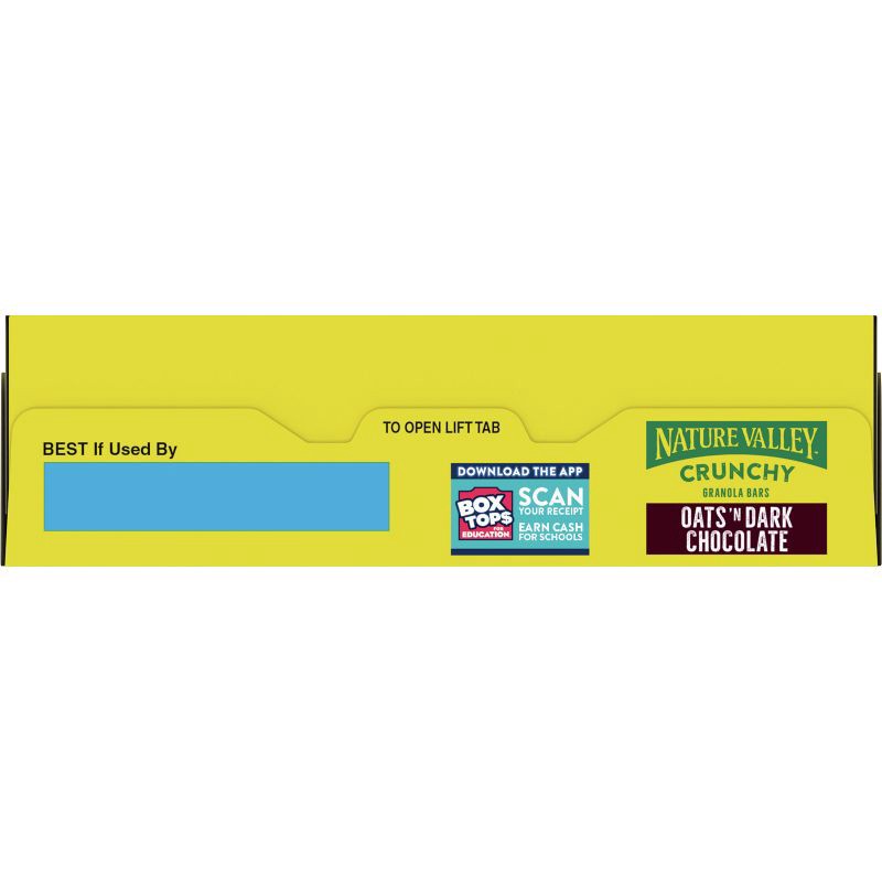 slide 7 of 10, Nature Valley Crunchy Oats 'N Dark Chocolate Granola Bars - 12ct, 12 ct