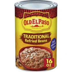 Old El Paso Traditional Refried Beans - 16oz