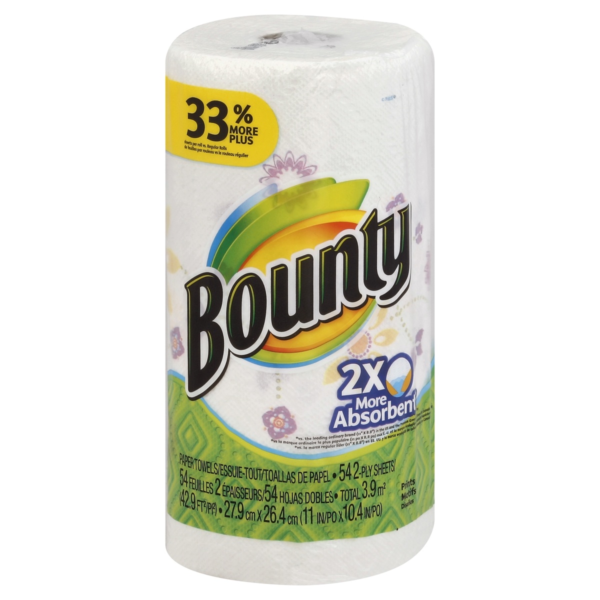 slide 1 of 1, Bounty Paper Towels, 1 ct