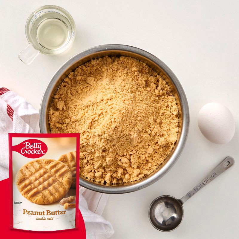 slide 3 of 10, Betty Crocker Peanut Butter Cookie Mix - 17.5oz, 17.5 oz