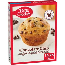 Betty Crocker Chocolate Chip Muffin and Quick Bread Mix - 14.75oz