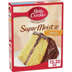 Betty Crocker Super Moist Yellow Mix - 15.25oz