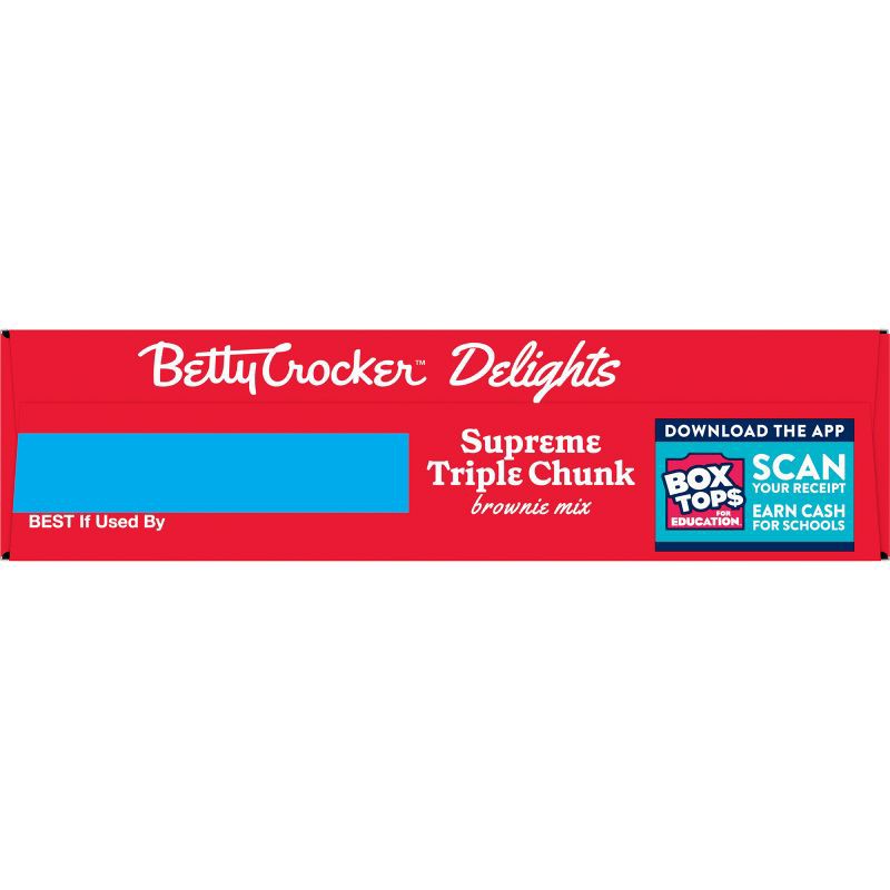 slide 7 of 13, Betty Crocker Supreme Triple Chunk Brownie Mix - 17.8oz, 17.8 oz