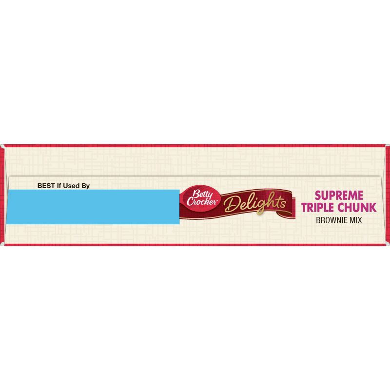 slide 9 of 13, Betty Crocker Supreme Triple Chunk Brownie Mix - 17.8oz, 17.8 oz