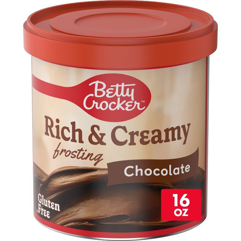slide 1 of 11, Betty Crocker Rich & Creamy Chocolate Frosting - 16oz, 16 oz