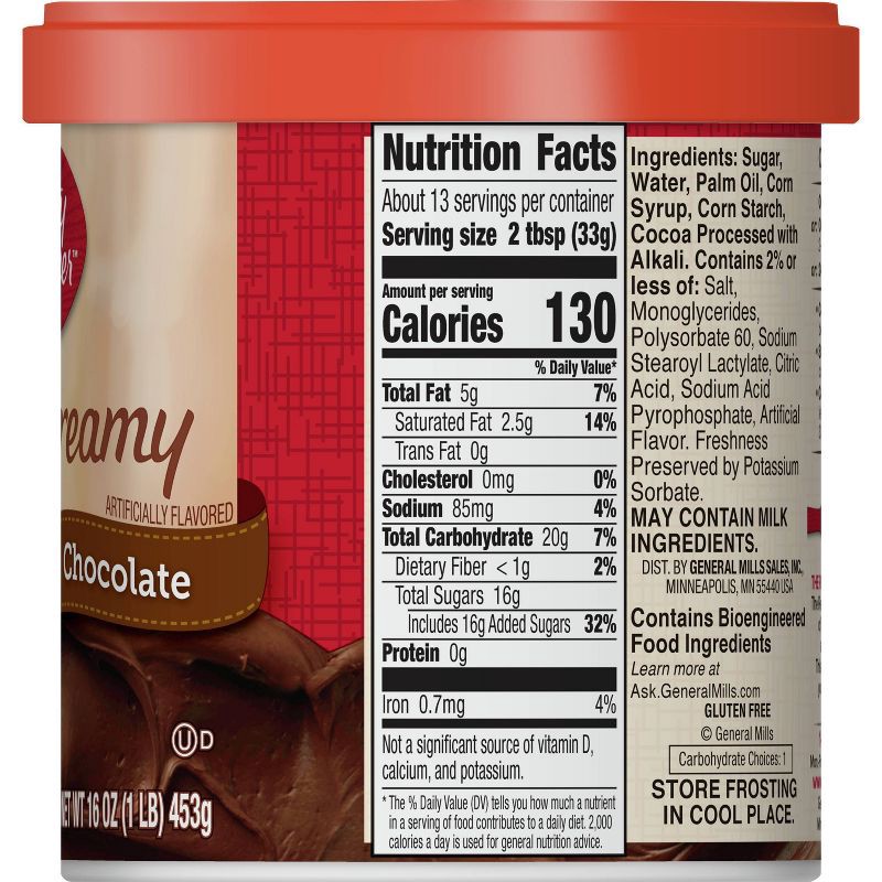 slide 8 of 11, Betty Crocker Rich & Creamy Chocolate Frosting - 16oz, 16 oz