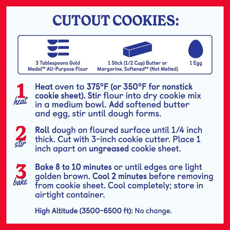 slide 4 of 7, Betty Crocker Sugar Cookie Mix - 17.5oz, 17.5 oz