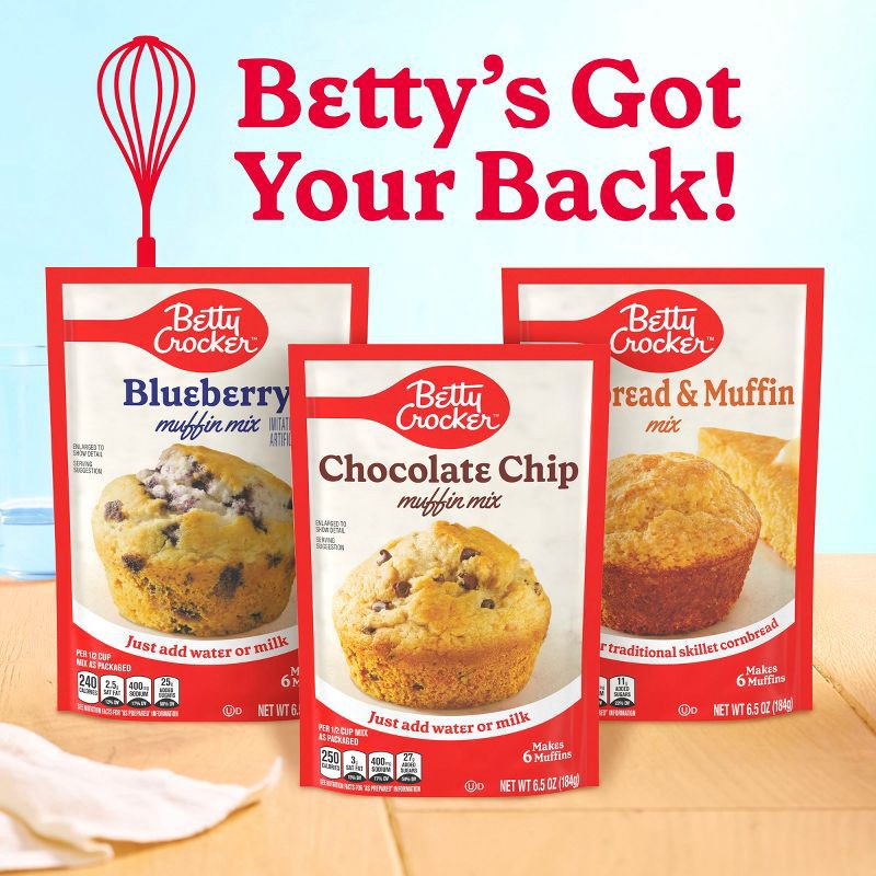 slide 8 of 11, Betty Crocker Blueberry Muffin Mix -16.9oz, 16.9 oz