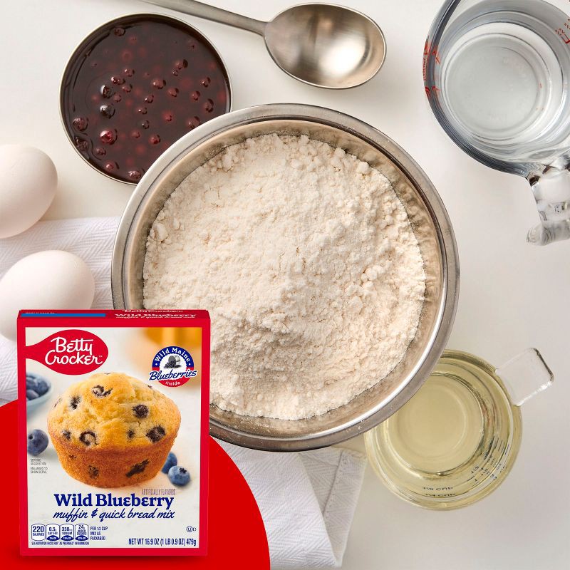 slide 11 of 11, Betty Crocker Blueberry Muffin Mix -16.9oz, 16.9 oz