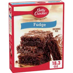 Betty Crocker Fudge Brownie Mix - 18.3oz